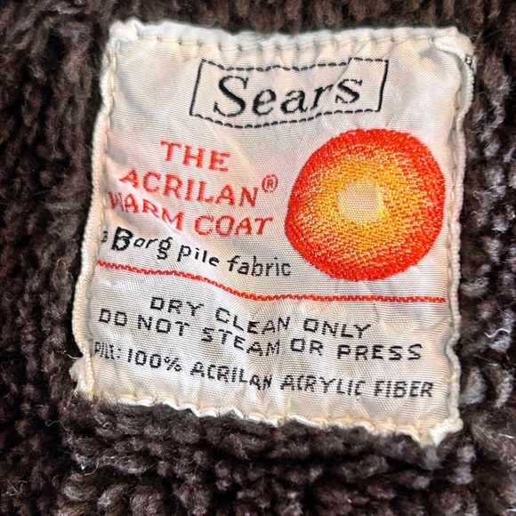 Sears Vintage Brown Corduroy Coat Men Sz 40 - Picture 11 of 13